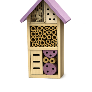 insectenhotel paars